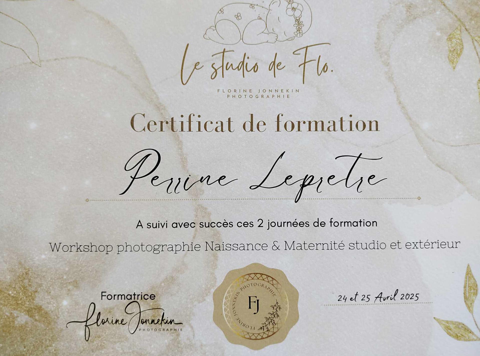Certificat
